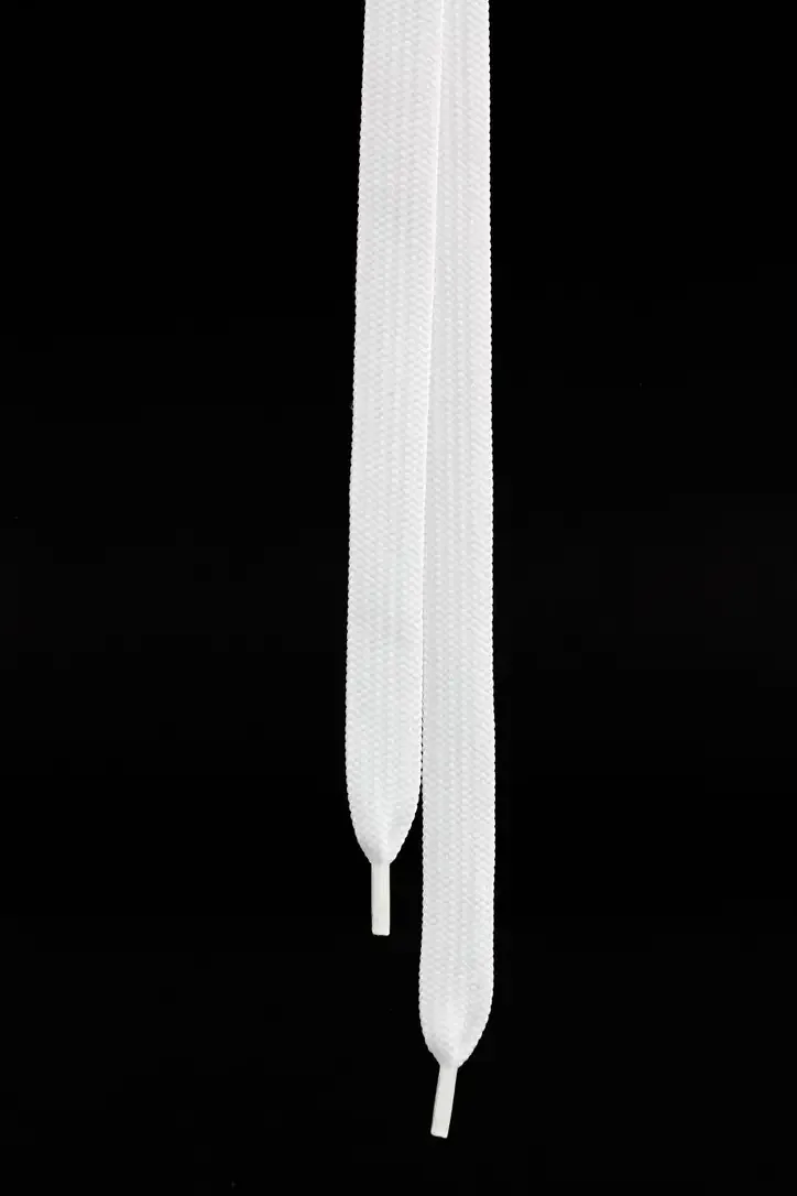 Bright rubber band on black background