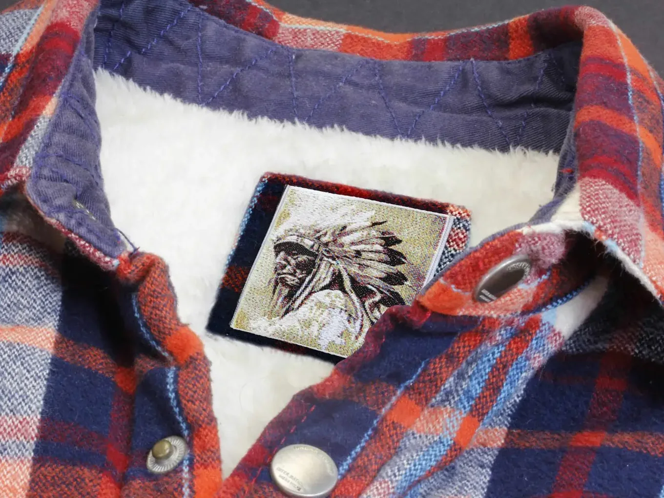Woven label — product example SPLOT-PAS